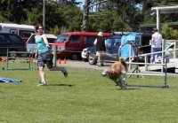 Brody landing a jump nicely - Photo by Debbie Powell